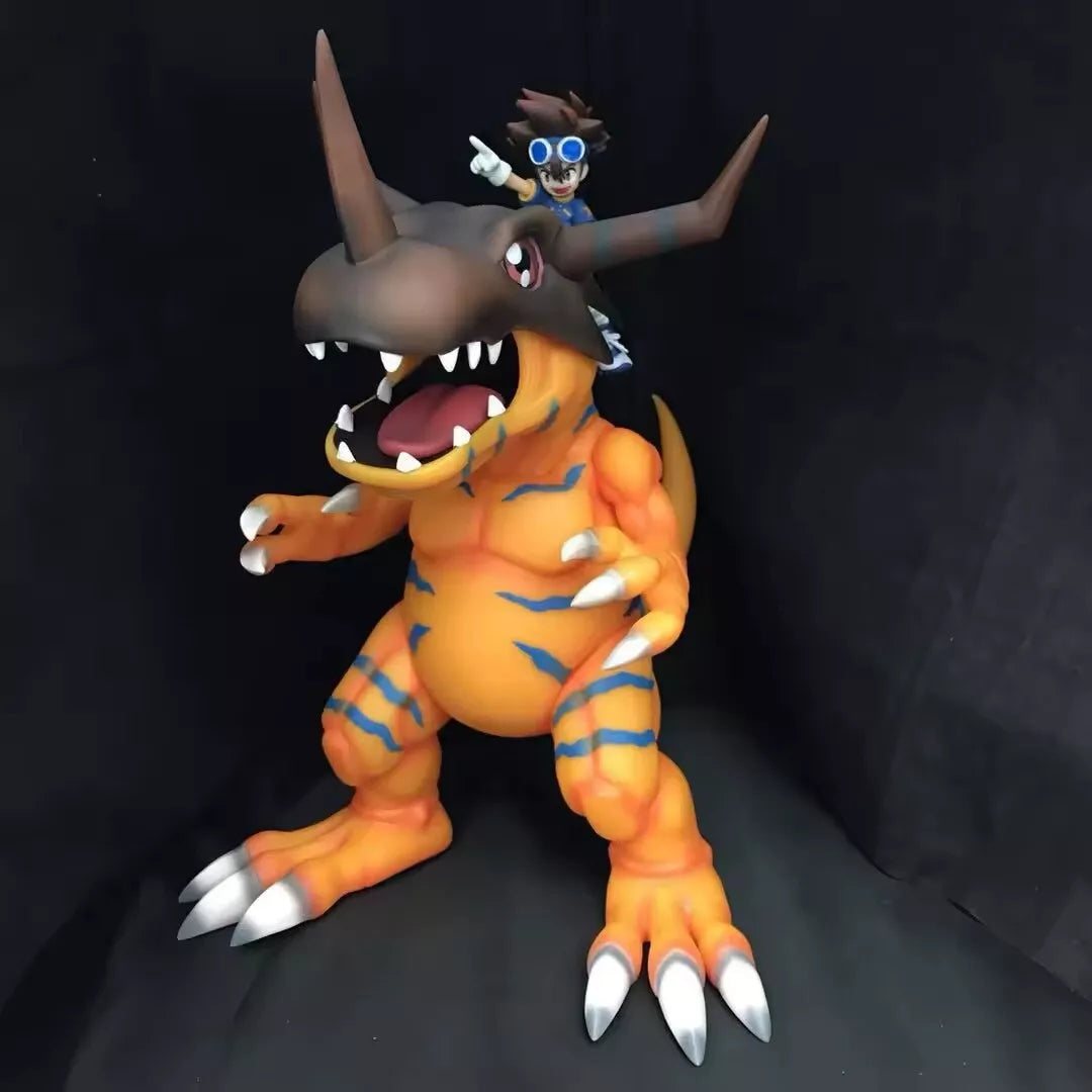 Statua Greymon 30cm – Digimon Classic da Collezione - Nerd Lab