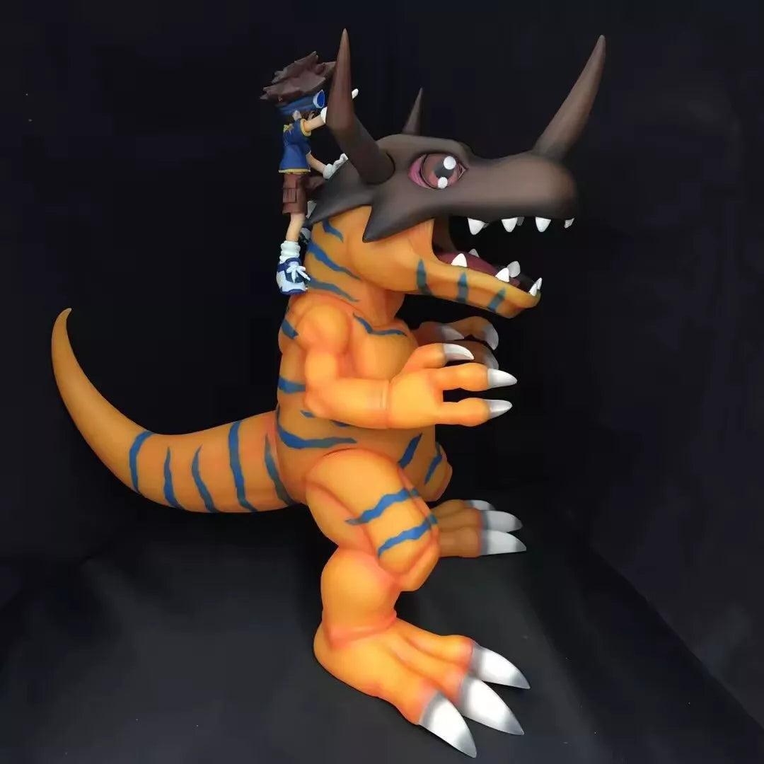 Statua Greymon 30cm – Digimon Classic da Collezione - Nerd Lab