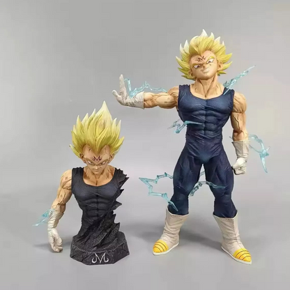 Action Figure Majin Vegeta Sayan | Statua Da Collezione da 26cm