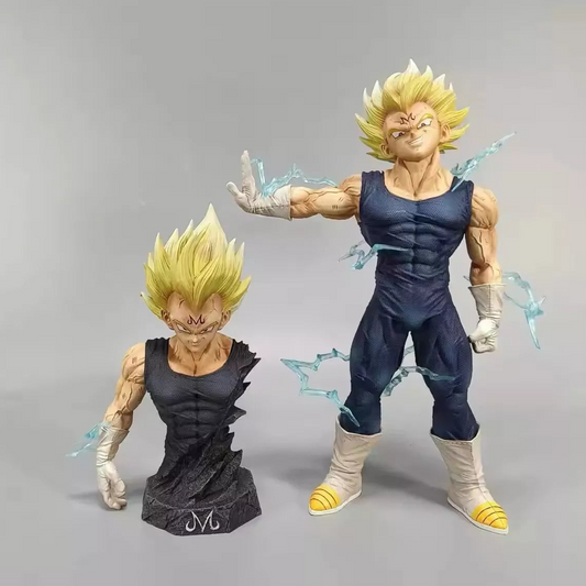 Action Figure Majin Vegeta Sayan | Statua Da Collezione da 26cm