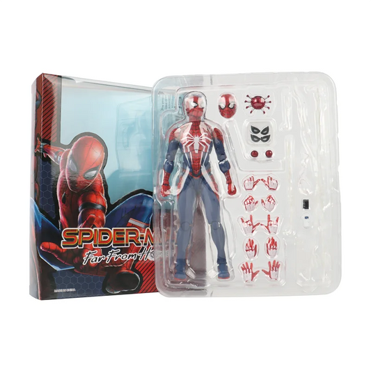 Action Figure Spiderman Nuova Statua Da Collezione 16cm Videogame Anime Spidey - Nerd Lab