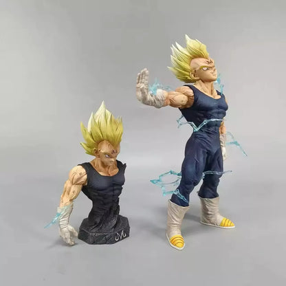Action Figure Majin Vegeta Sayan | Statua Da Collezione da 26cm