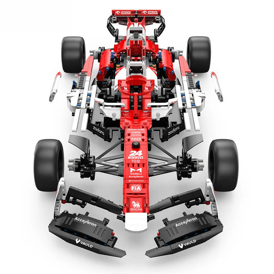Formula 1 Alfa Romeo Da Costruire Mattoncini Technic 2306 Pezzi Nero Nuova New - Nerd Lab