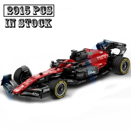 Formula 1 Alfa Romeo Da Costruire Mattoncini Technic 2916 Pezzi Nero Nuova - Nerd Lab