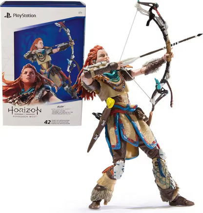 Action Figure Aloy – Horizon Forbidden West | 16 cm con 42 Punti di Articolazione - Nerd Lab