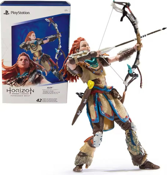 Action Figure Aloy – Horizon Forbidden West | 16 cm con 42 Punti di Articolazione - Nerd Lab