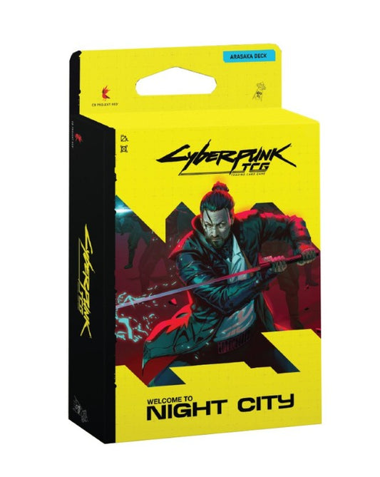 Cyberpunk TCG - Welcome To Night City | Arasaka Starter Deck - Embracing Power - ENG
