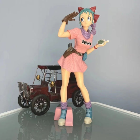 Dragon Ball Z Bulma Model Action Figure 25cm Toy Statua Da Collezione Anime - Nerd Lab