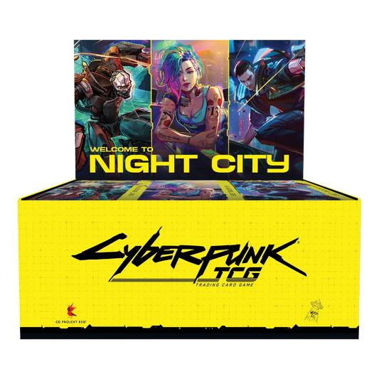 Cyberpunk TCG - Welcome To Night City | Box 24 Buste Carte Collezionabili - ENG