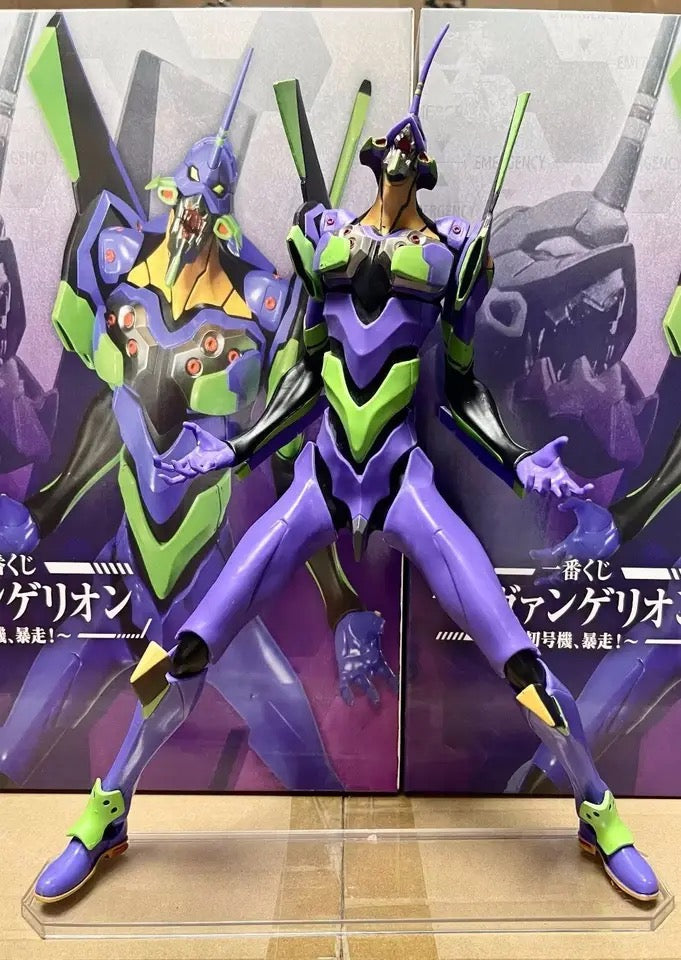 Action Figure Eva 01 Prototype Robot Neon Genesis Evangelion 25cm Statua Diorama - Nerd Lab