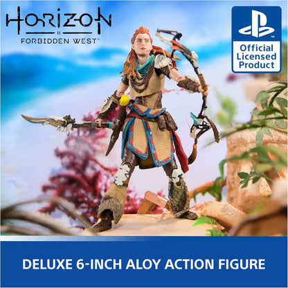 Action Figure Aloy – Horizon Forbidden West | 16 cm con 42 Punti di Articolazione - Nerd Lab