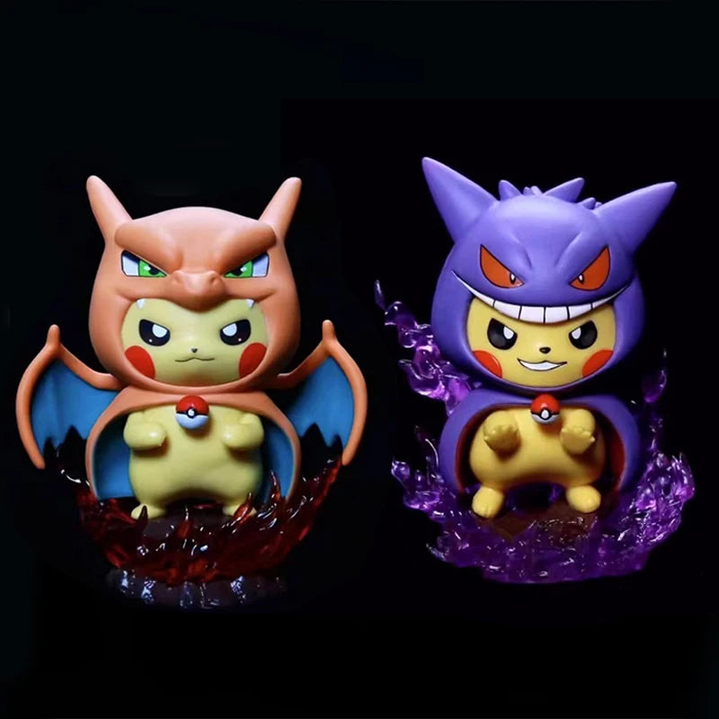 Action Figure Pokemon Statua Da Collezione 12cm Pikachu Gengar/Charizard Nuova - Nerd Lab