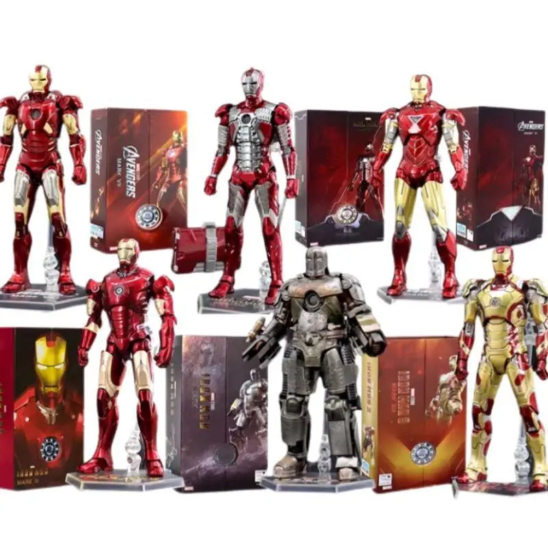 Avengers Iron Man Model: Mk42 War Machine MK1 MK2 MK3 MK4 MK5 MK6 MK7 Infinity War Action Figure - Nerd Lab