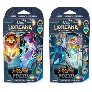 Lorcana - Sussurri nel Pozzo | Bundle 2 Starter Deck (ITA)