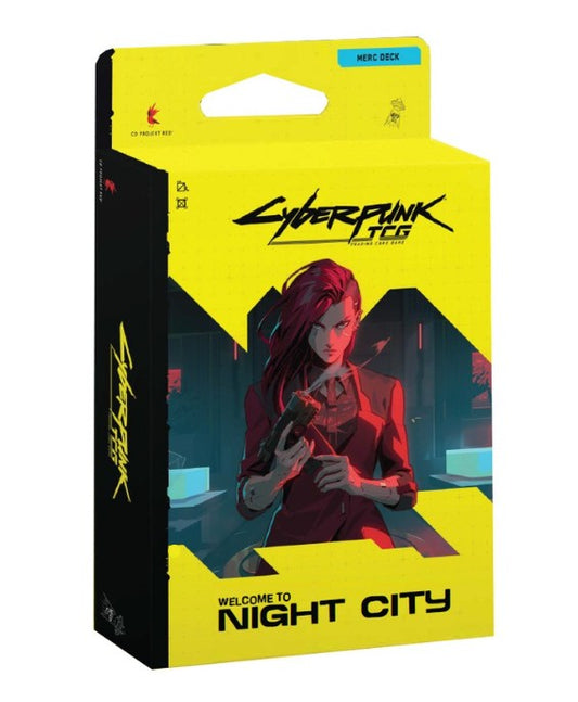 Cyberpunk TCG - Welcome To Night City | Mercs Starter Deck - Embracing Power - ENG (Copia)