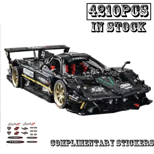 Pagani Zonda R Nuova Da Costruire Mattoncini Technic 4210 Pezzi Costruzioni New - Nerd Lab