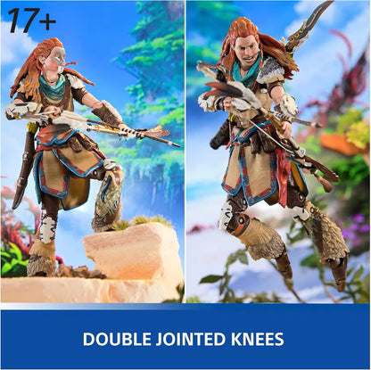 Action Figure Aloy – Horizon Forbidden West | 16 cm con 42 Punti di Articolazione - Nerd Lab