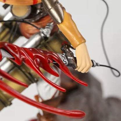 Action Figure Mikasa Ackerman Attack On Titan 31cm Statua Collezione Anime Manga