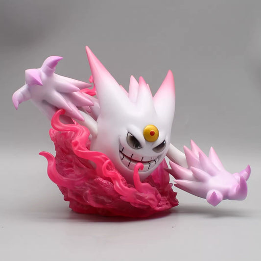 Action Figure Pokémon Gastly Gengar Shiny Haunter 16cm Statua Collezione Luminos