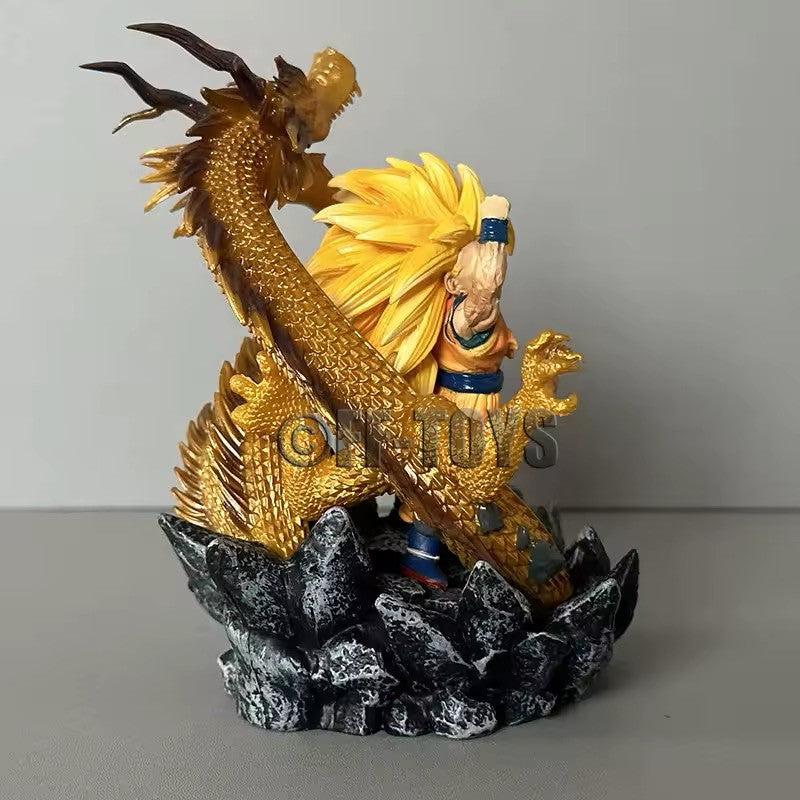Action Figure Goku Shenron Sayan Dragon Ball Z Kakarot 15cm Statua Da Collezione
