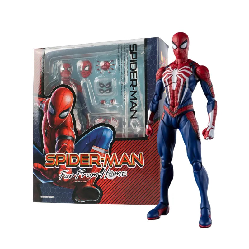 Action Figure Spiderman Nuova Statua Da Collezione 16cm Videogame Anime Spidey - Nerd Lab
